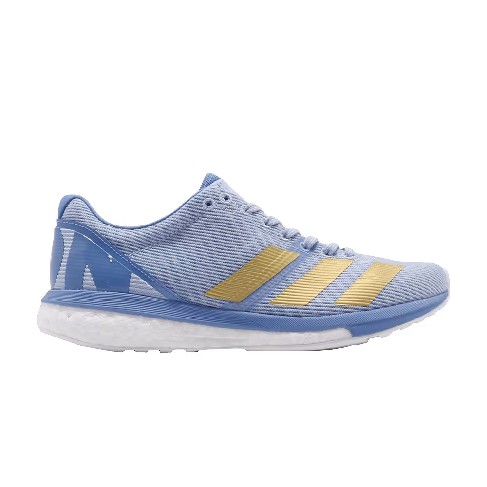 Adidas Women's Adizero Boston 8 Blue Gold