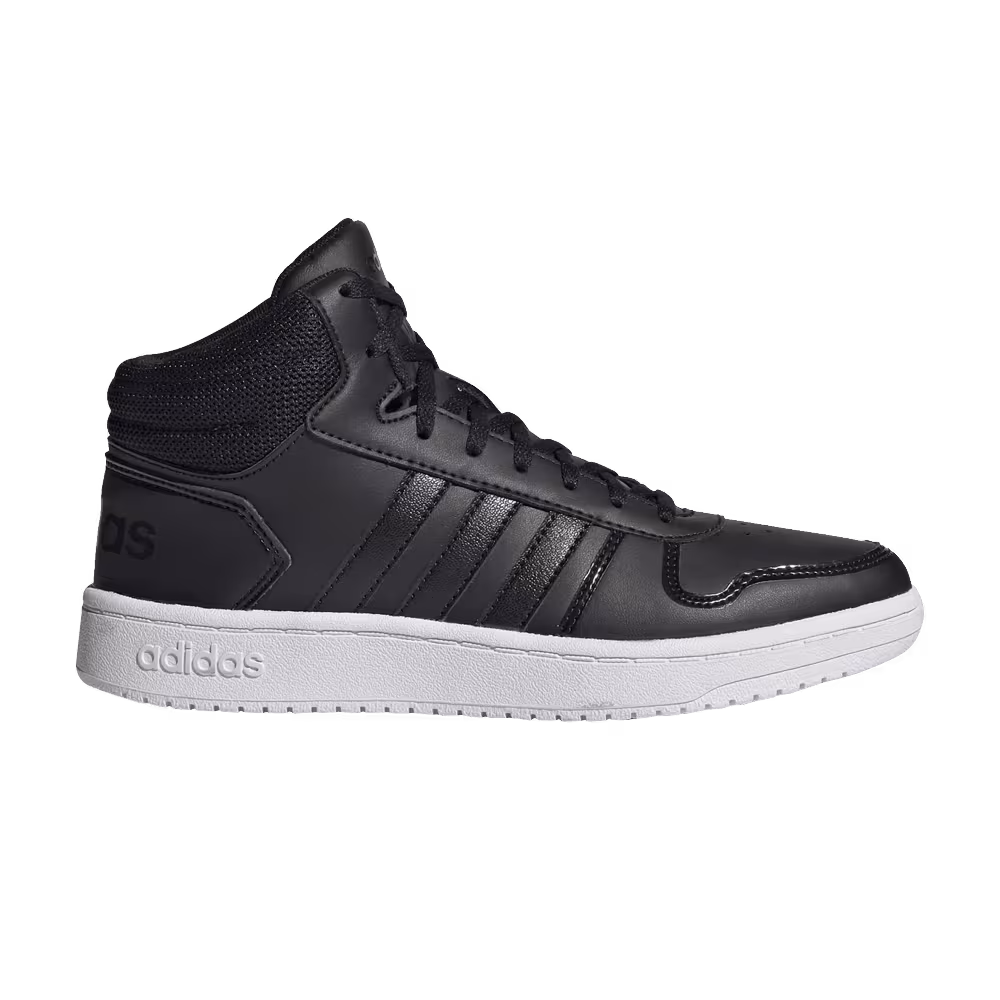 Adidas Women's Hoops 2.0 Mid Core Black