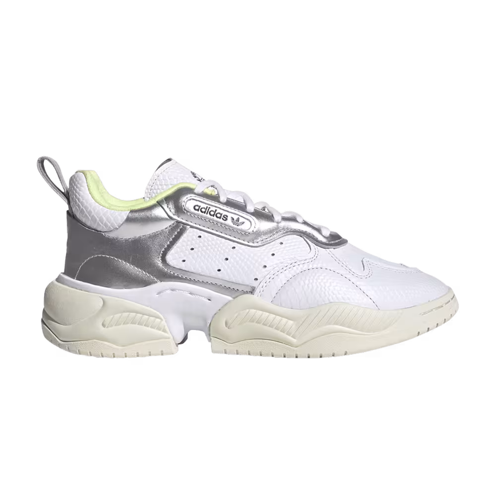 adidas Women's Supercourt RX White Frozen Yellow