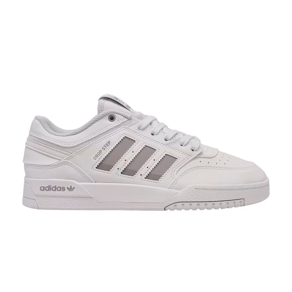 Adidas Drop Step Low J White Grey