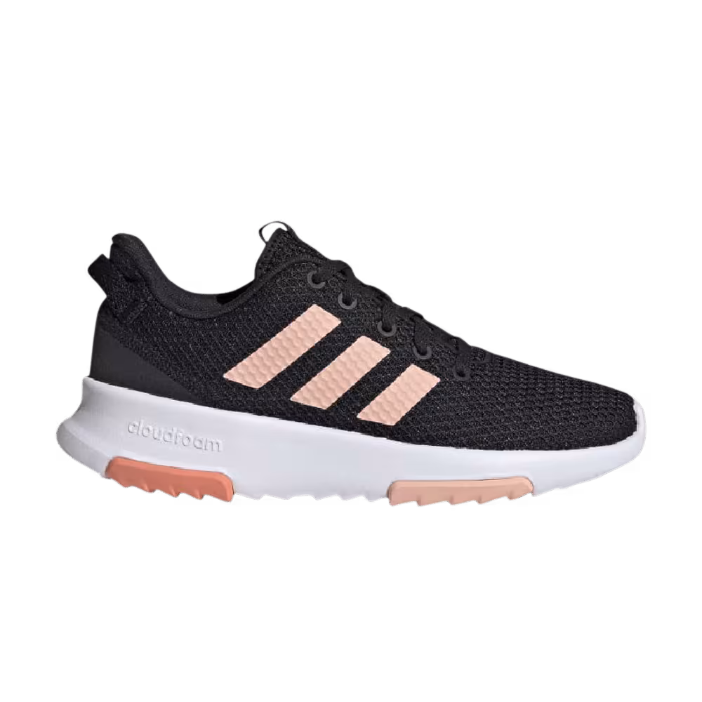 Adidas Cloudfoam Racer TR J Black Glow Pink