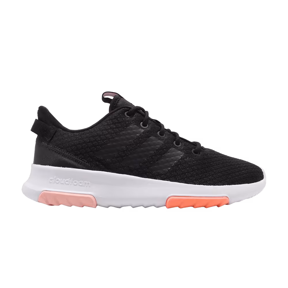 Adidas Women's Cloudfoam Racer TR Black Clear Orange