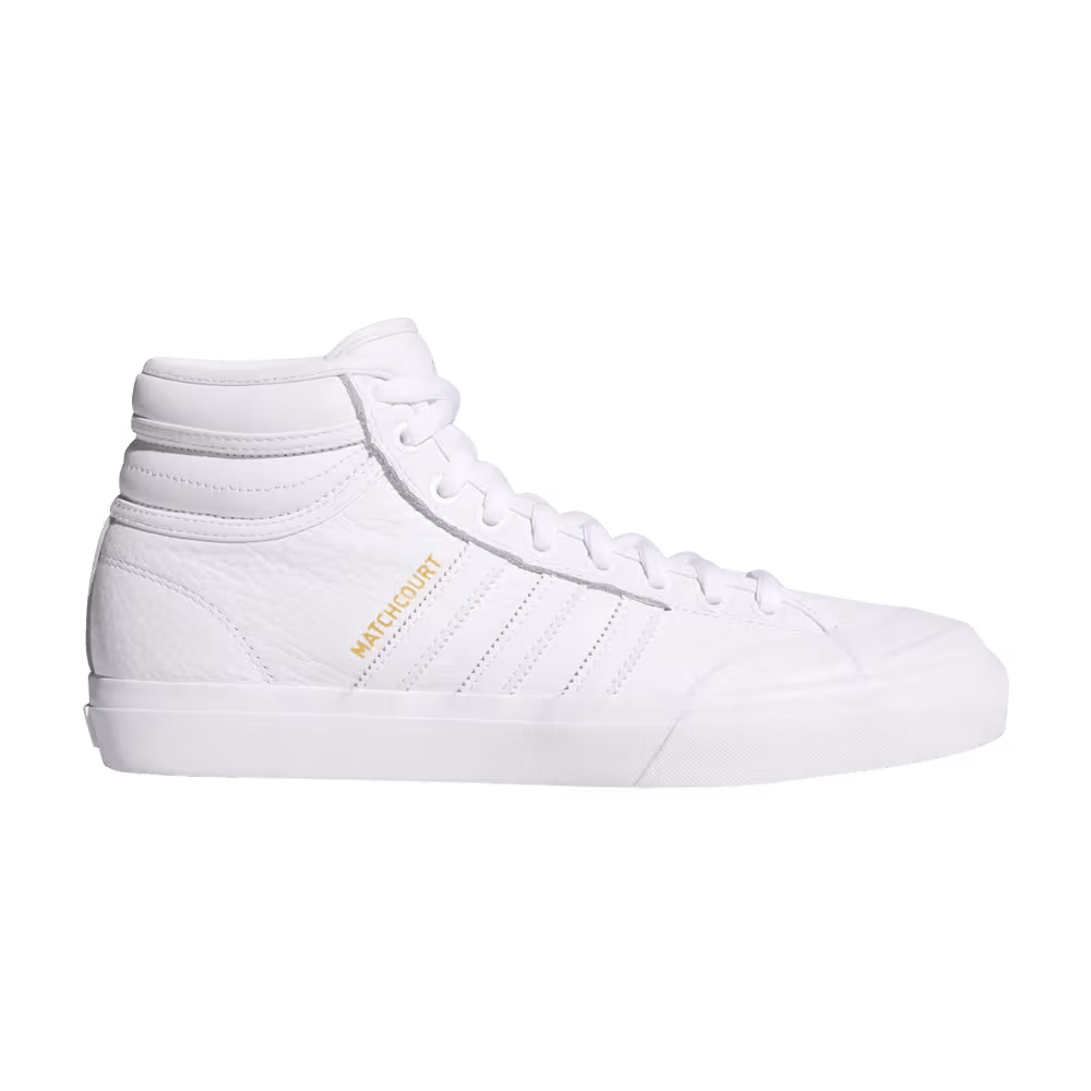 Adidas Matchcourt High RX2 White Gold Metallic