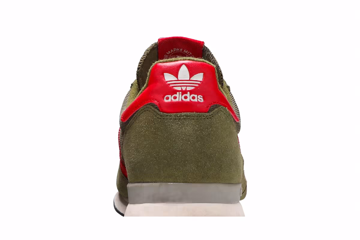 Adidas ZX 500 OG Olive Cargo Scarlet, view 8