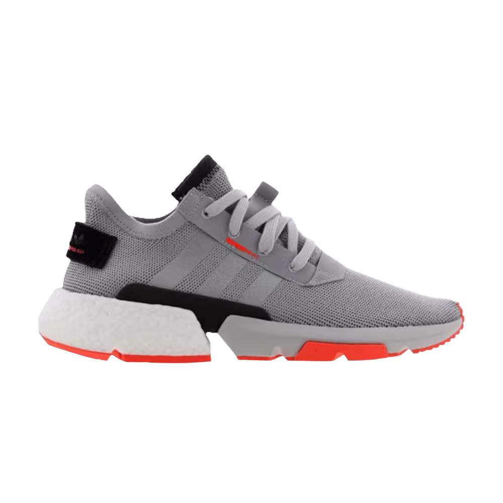 Adidas P.O.D. S3.1 Metallic Silver Solar Red