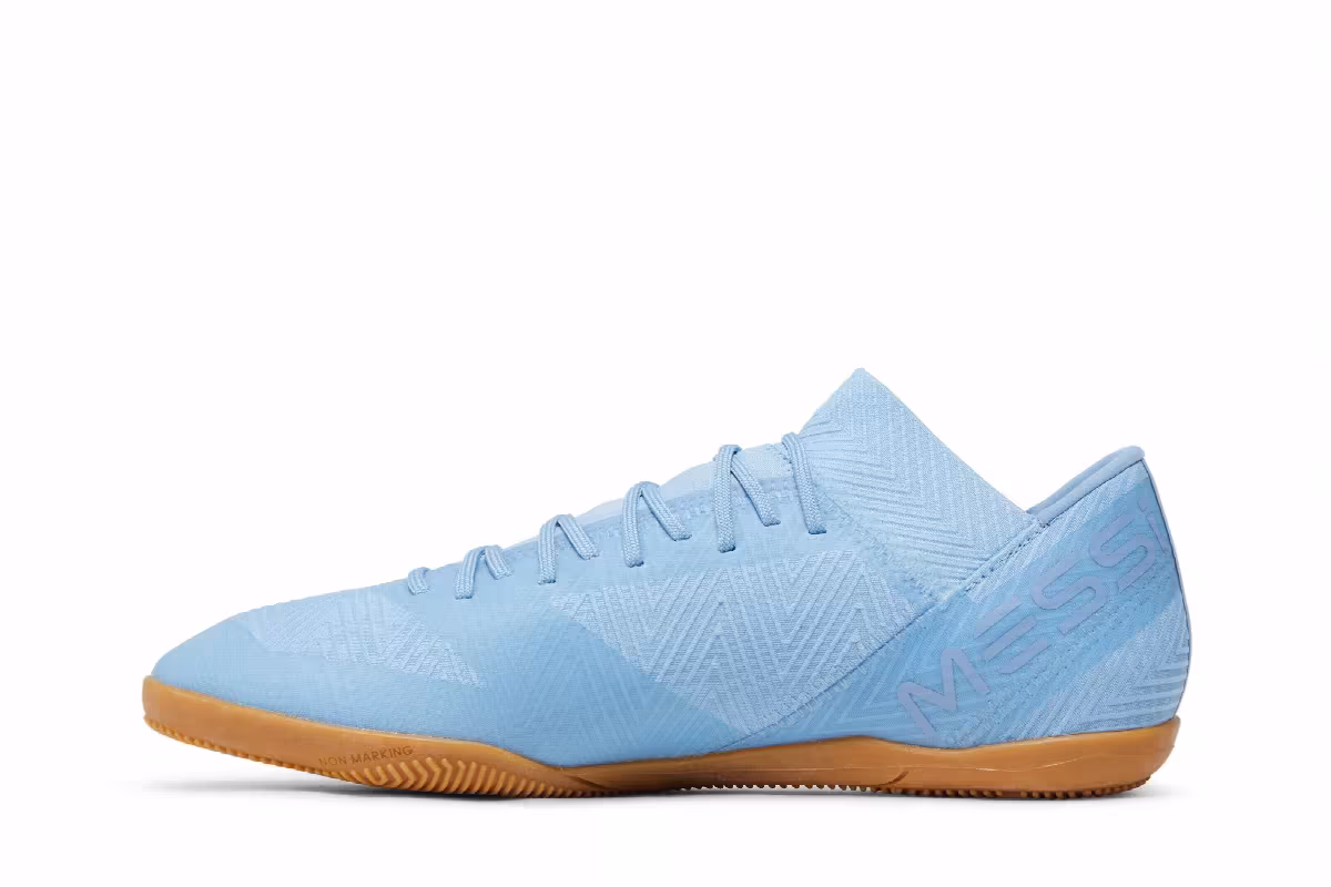 Adidas Nemeziz Messi Tango 18.3 IN Ash Blue Gum, view 4