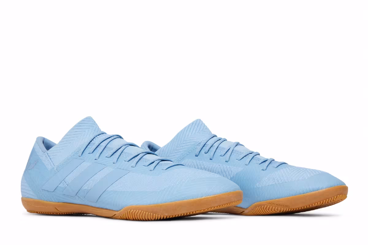 Adidas Nemeziz Messi Tango 18.3 IN Ash Blue Gum, view 9
