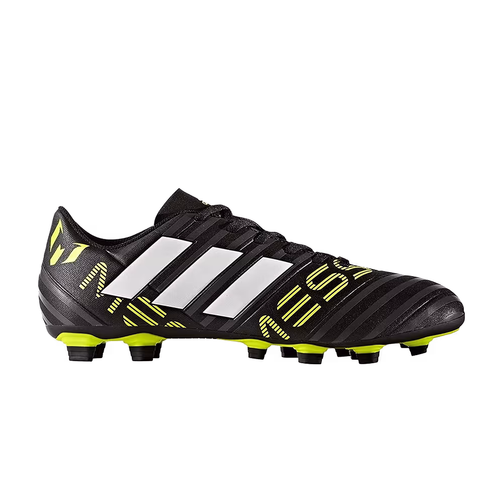 Adidas Nemeziz Messi 17.4 FXG Black Solar Yellow