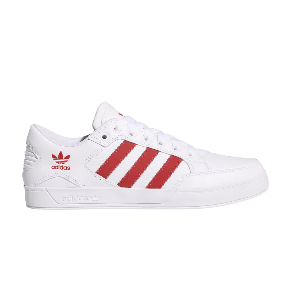 Adidas Hard Court Low White Scarlet