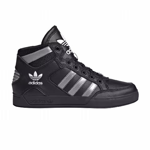 Adidas Hard Court High J 'Black Silver Metallic'