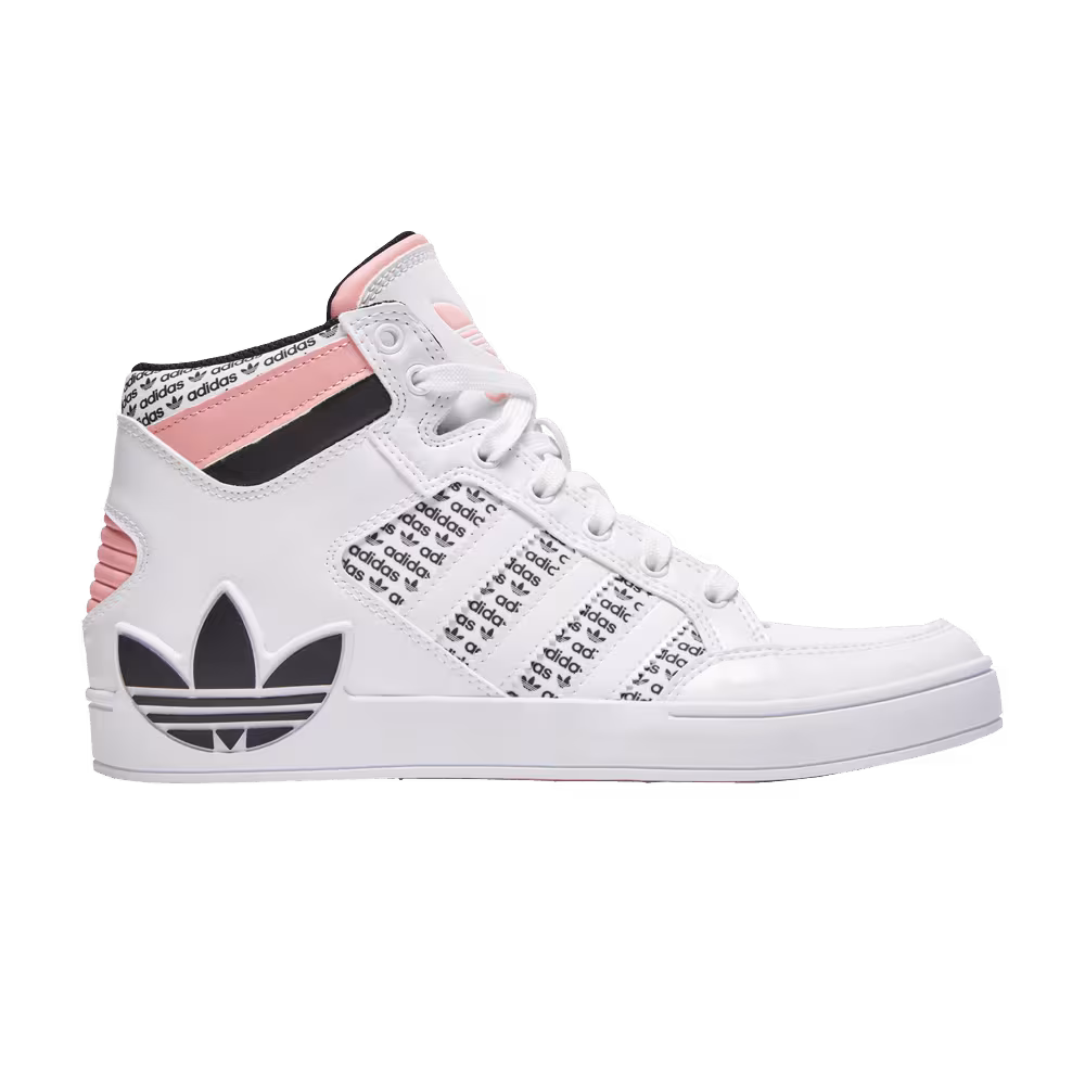 Adidas Hard Court High J Logo Print