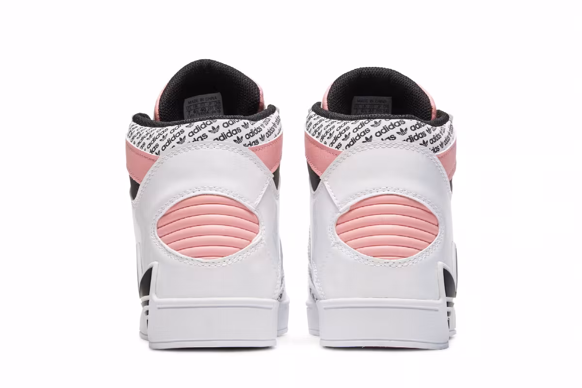 Adidas Hard Court High J Logo Print, view 7