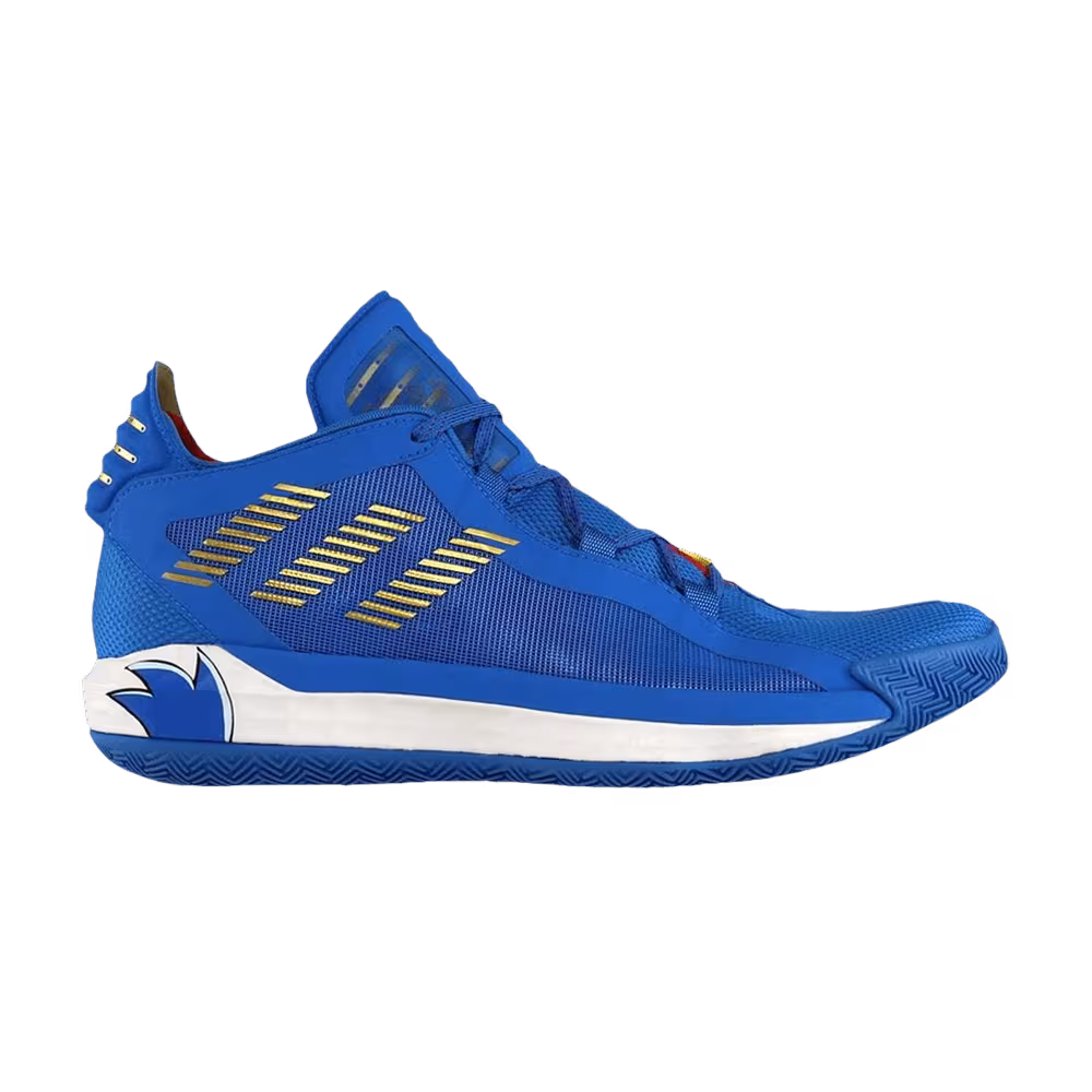 Sonic the Hedgehog x adidas Dame 6 Chasing Rings
