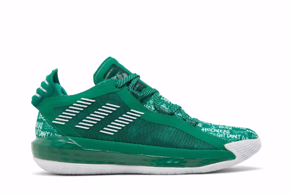 Adidas SM Dame 6 Hecklers Pack - Dark Green, view 2