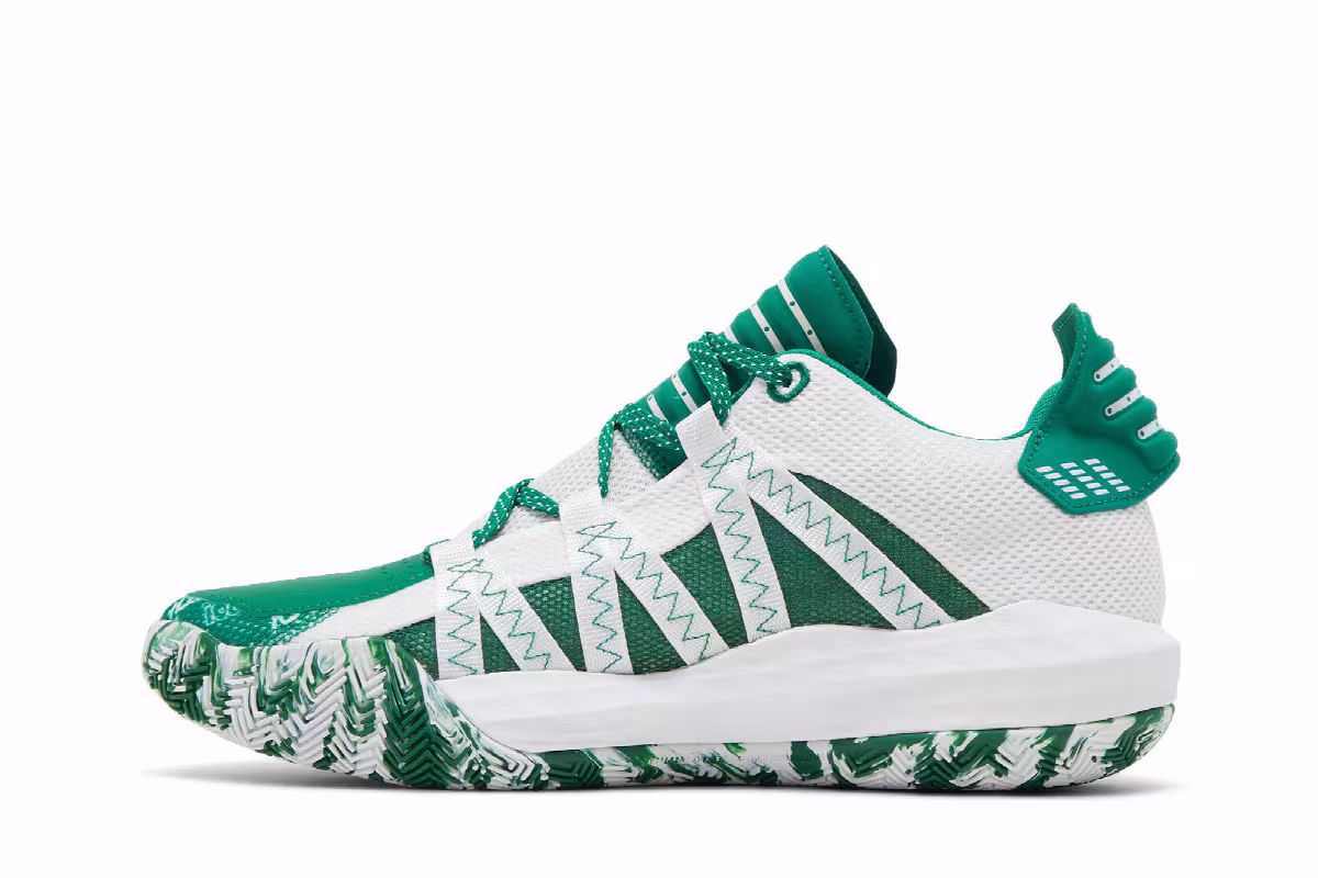Adidas SM Dame 6 Hecklers Pack - Dark Green, view 4