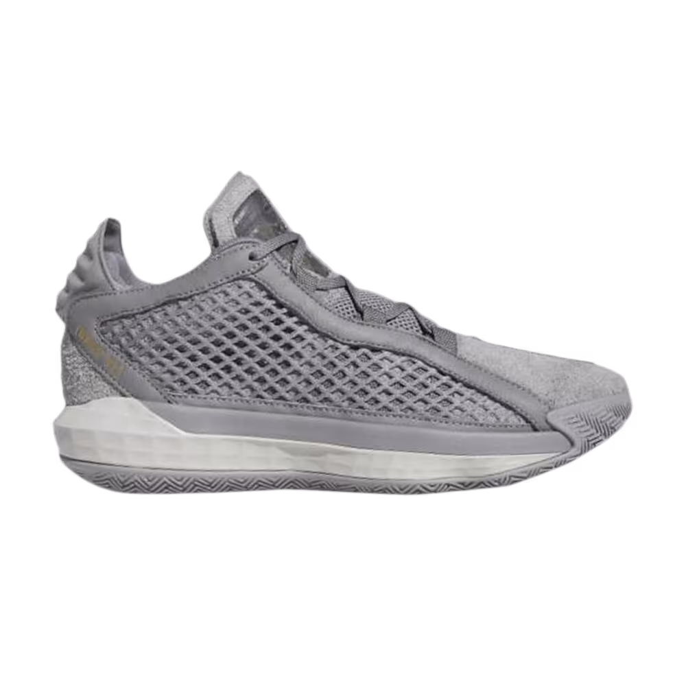 Adidas Dame 6 Leather Grey