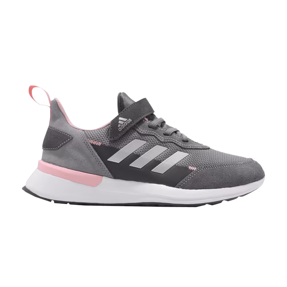 Adidas RapidaRun Elite S and L EL K Glory Pink