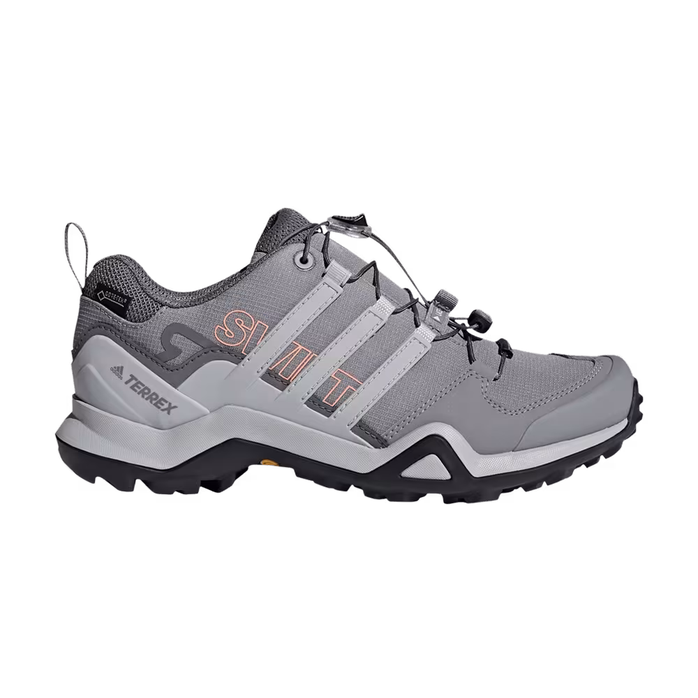 Adidas Women's Terrex Swift R2 GTX Grey Chalk Coral