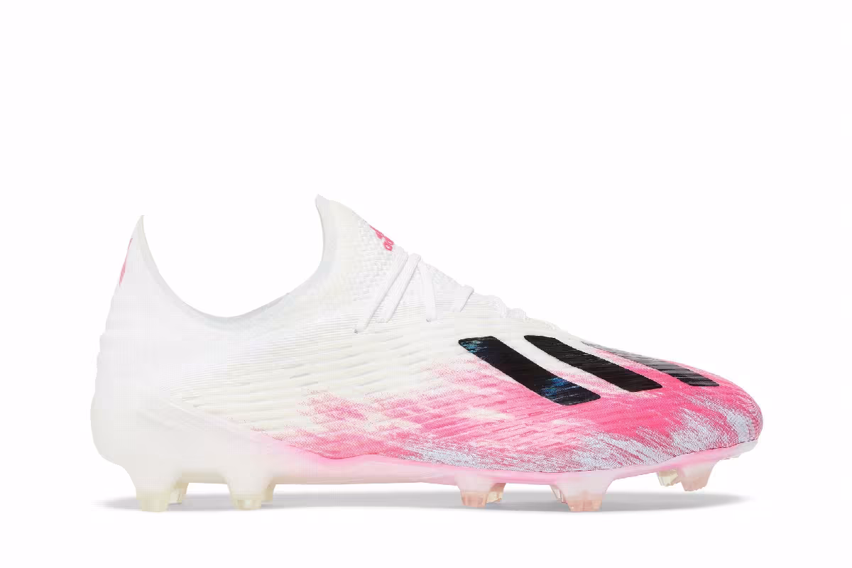 Adidas X 19.1 FG White Shock Pink, view 2