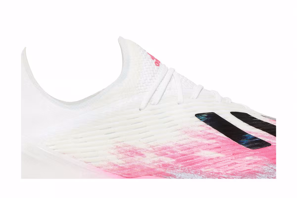 Adidas X 19.1 FG White Shock Pink, view 3