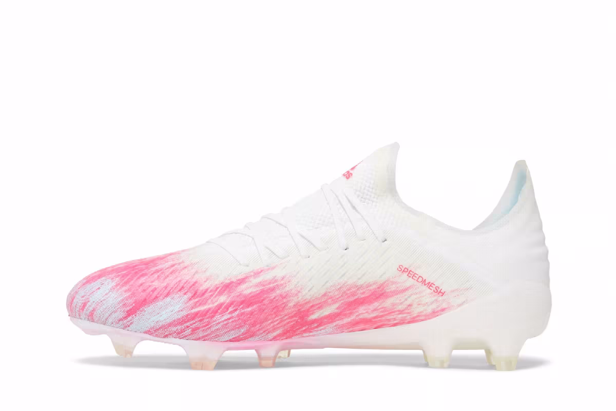 Adidas X 19.1 FG White Shock Pink, view 4