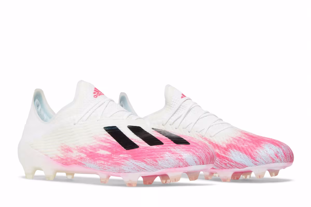 Adidas X 19.1 FG White Shock Pink, view 9