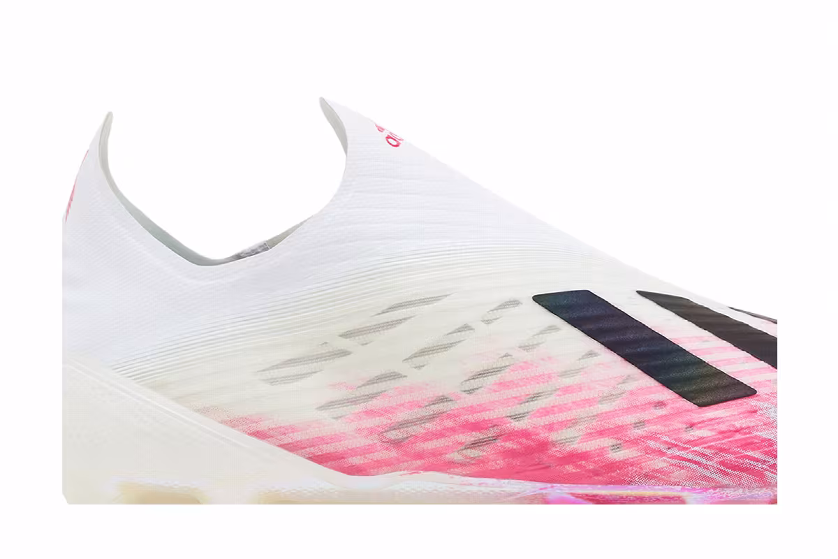 Adidas X 19+ FG White Shock Pink, view 3