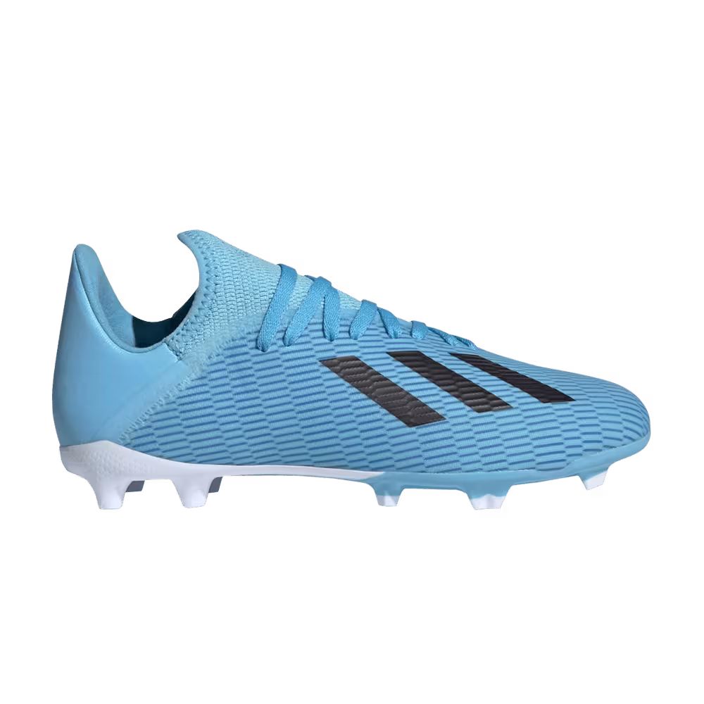 Adidas X 19.3 FG J Bright Cyan