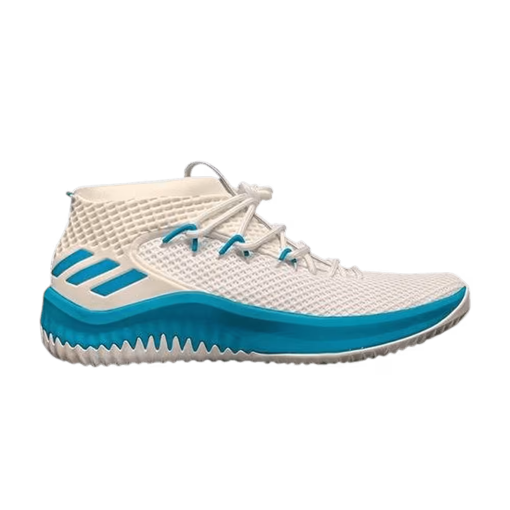 Adidas Dame 4 White Light Blue