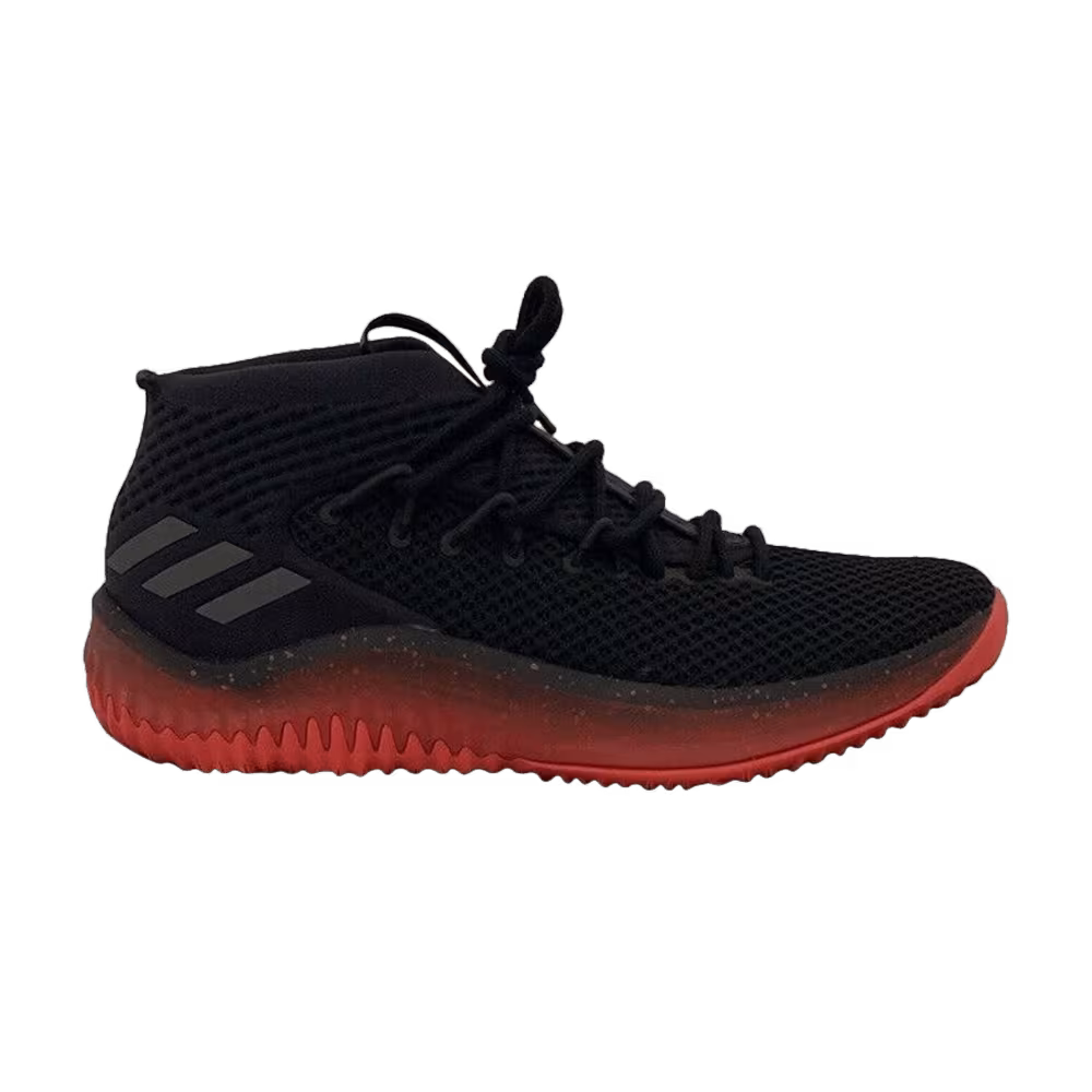 Adidas Dame 4 Black Hi-Res Red