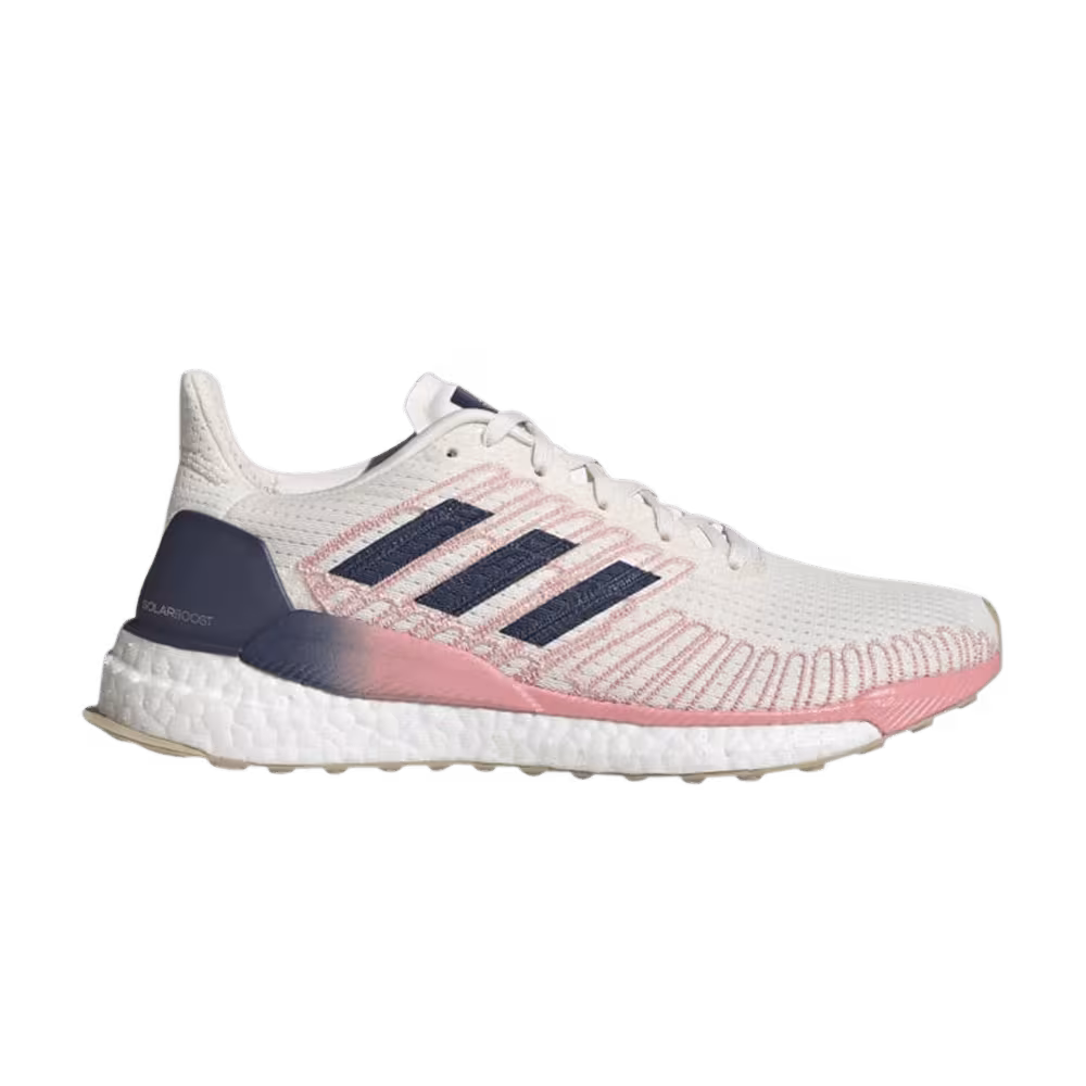 Adidas Women's Solar Boost 19 White Indigo Pink