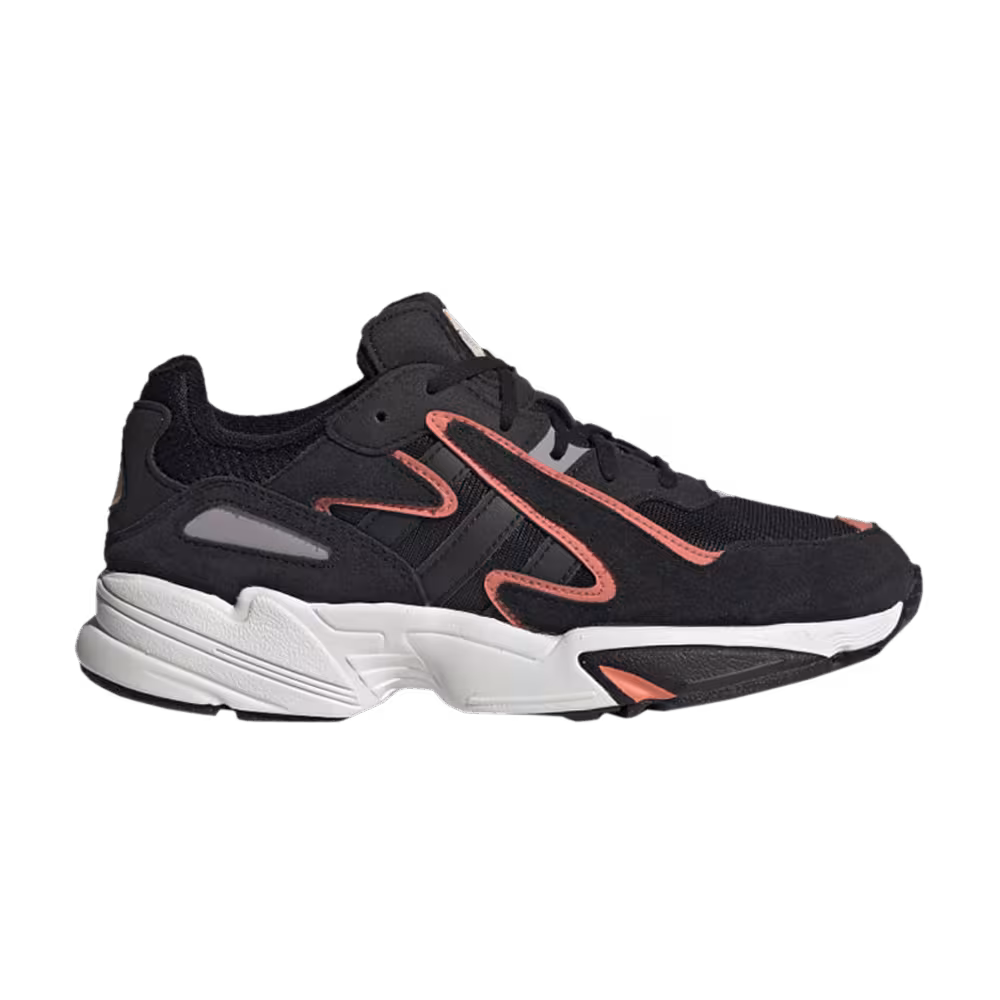 Adidas Yung-96 Chasm J Black Semi Coral