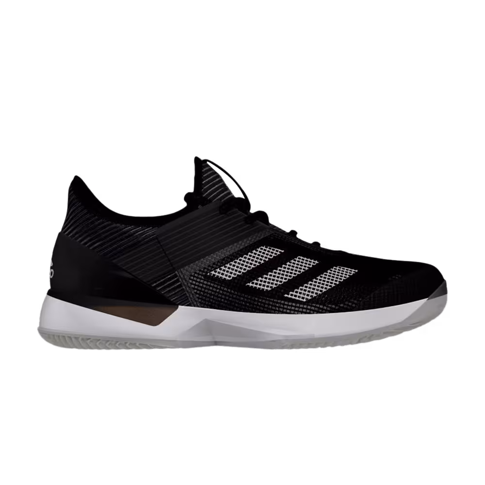 Adidas Women's Adizero Ubersonic 3 Clay Black White