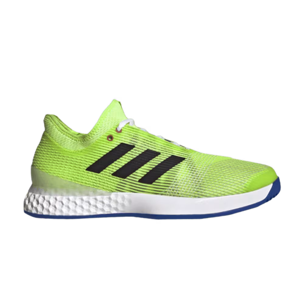 Adidas Adizero Ubersonic 3 HC Signal Green Glow Blue