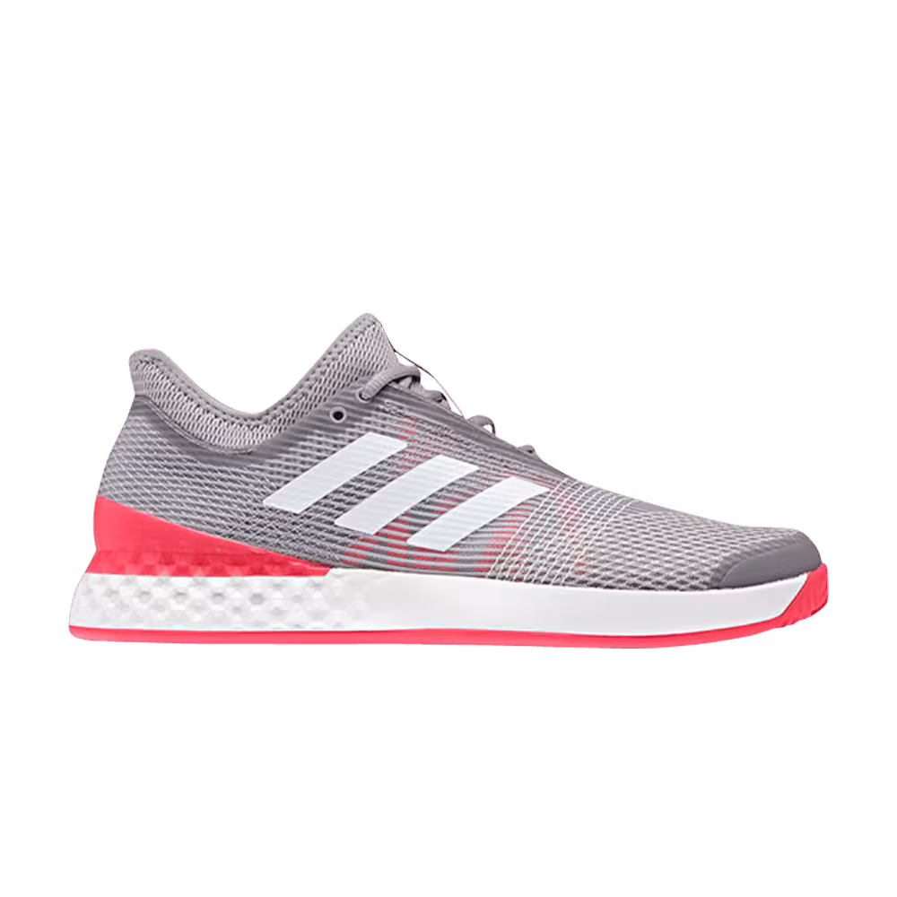 Adidas Adizero Ubersonic 3 Light Granite Shock Red
