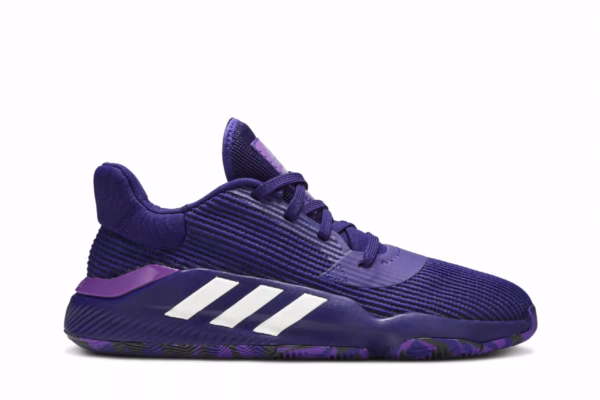 Adidas Pro Bounce 2019 Low Collegiate Purple, view 2