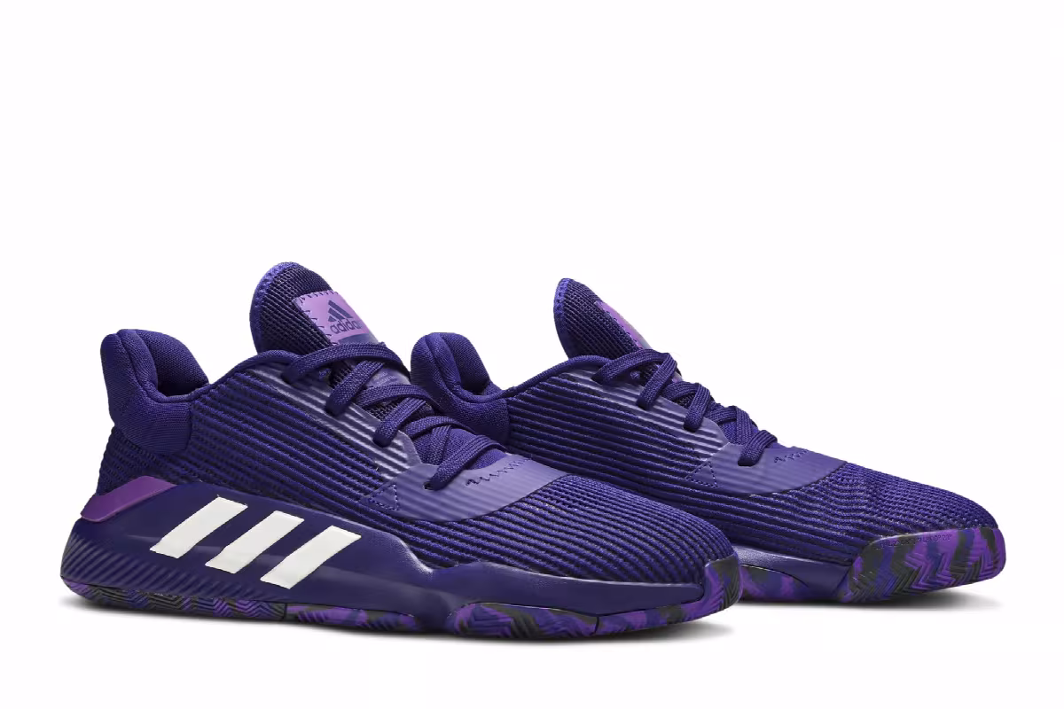 Adidas Pro Bounce 2019 Low Collegiate Purple, view 9