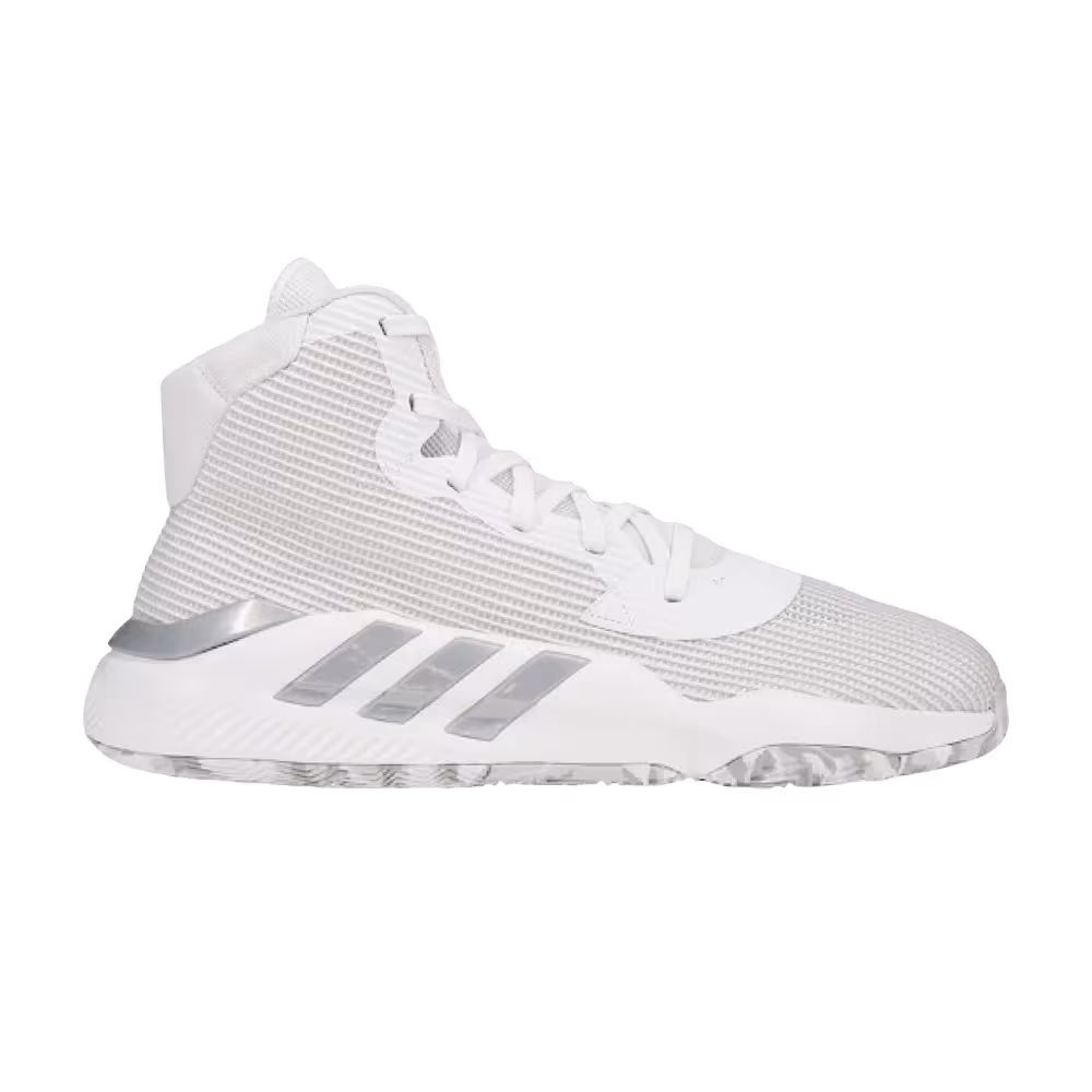 Adidas Pro Bounce 2019 White Silver Metallic