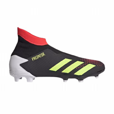Adidas Predator Mutator 20.3 Laceless FG 'Black Signal Green Pop'