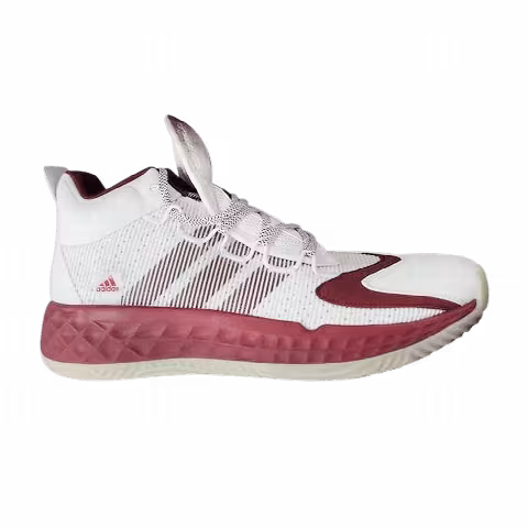 Adidas Pro Boost Mid 'White Burgundy'