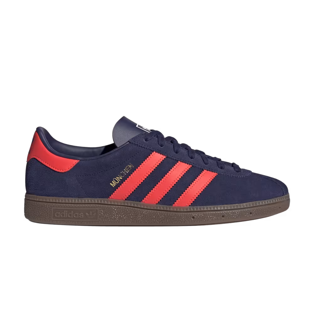 Adidas Munchen Dark Blue Solar Red
