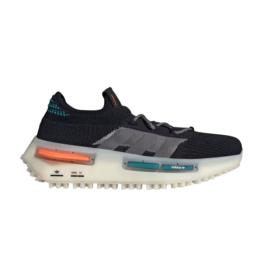 Adidas NMD_S1 Black Teal Orange