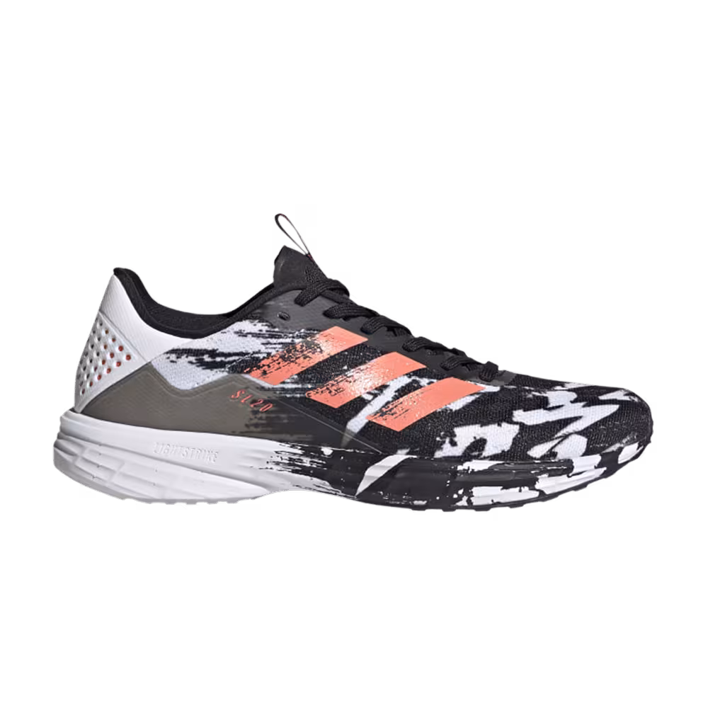 Adidas SL20 Black Signal Coral