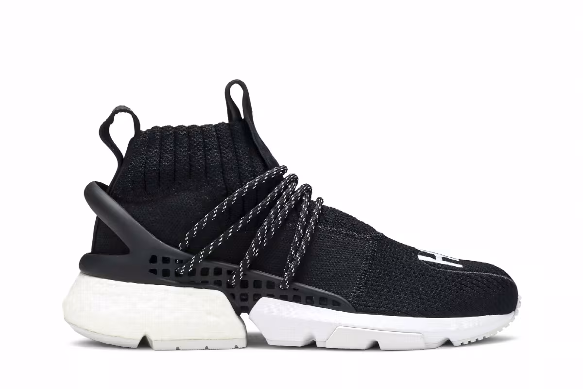 Pharrell x adidas Human Race P.O.D. Core Black, view 2
