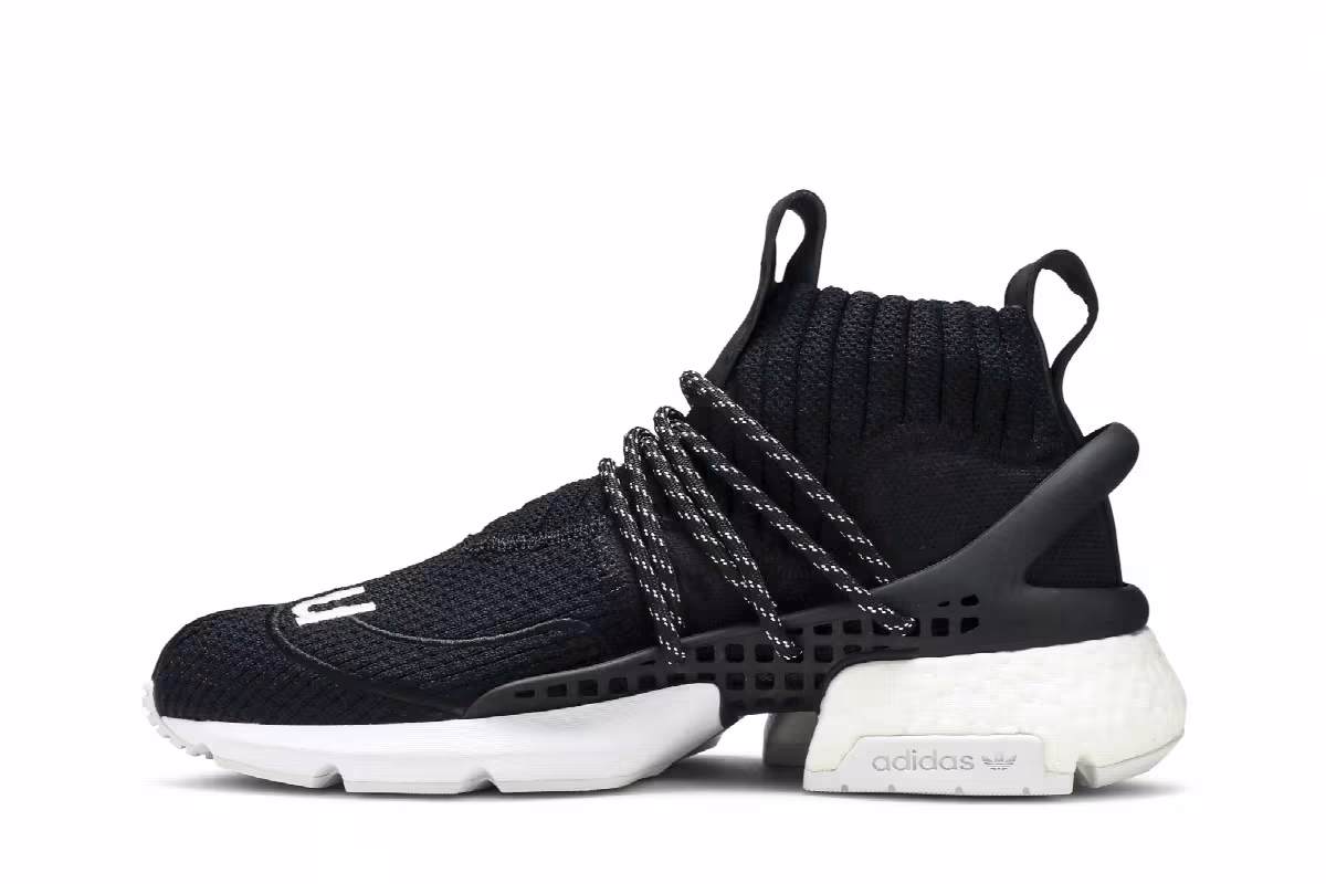 Pharrell x adidas Human Race P.O.D. Core Black, view 4