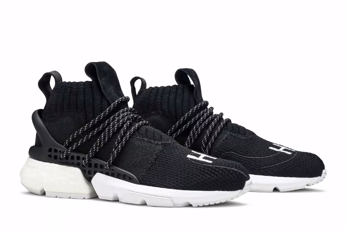 Pharrell x adidas Human Race P.O.D. Core Black, view 9