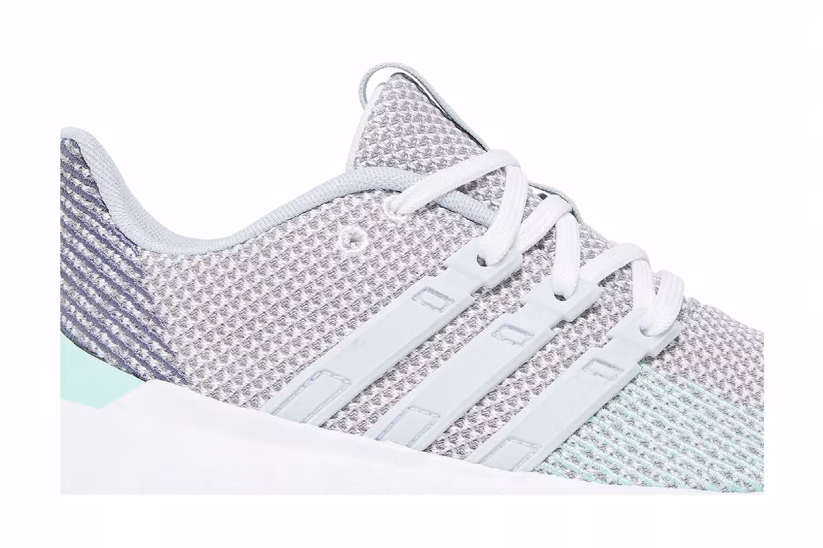 Adidas Questar Flow J Grey Aero Blue, view 3