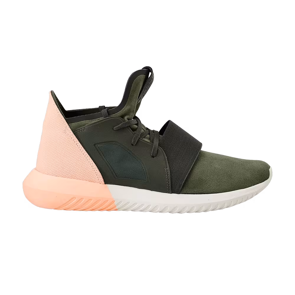 Adidas Women's Tubular Defiant Green Coral