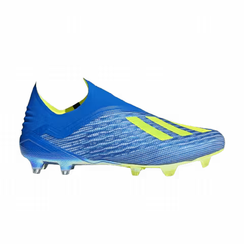 adidas X 18+ FG 'Football Blue Solar Yellow'