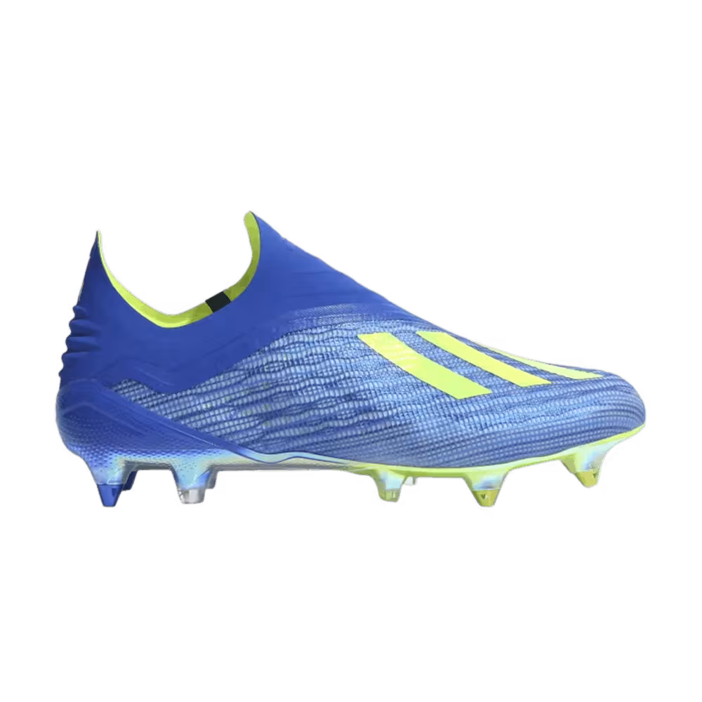 Adidas X 18+ SG Football Blue Solar Yellow
